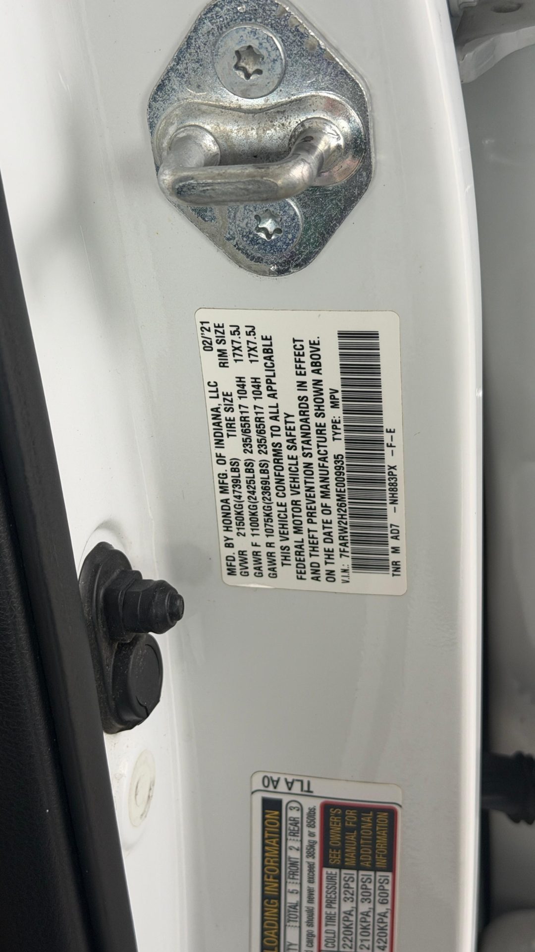 Vista 11 de Honda CR-V AWD LX 2020